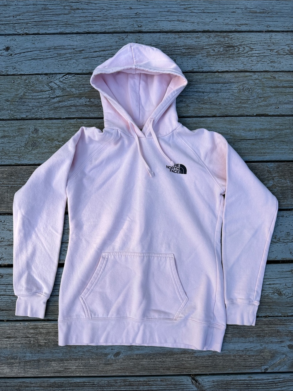 The North Face Pale Pink Hooded Pullover